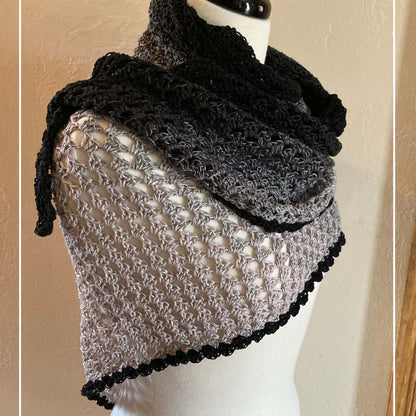 Stunning Easy Shawl Crochet Pattern by Pattern Princess