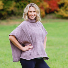 Load image into Gallery viewer, Wisteria Poncho Crochet PDF Pattern by Samantha Casale

