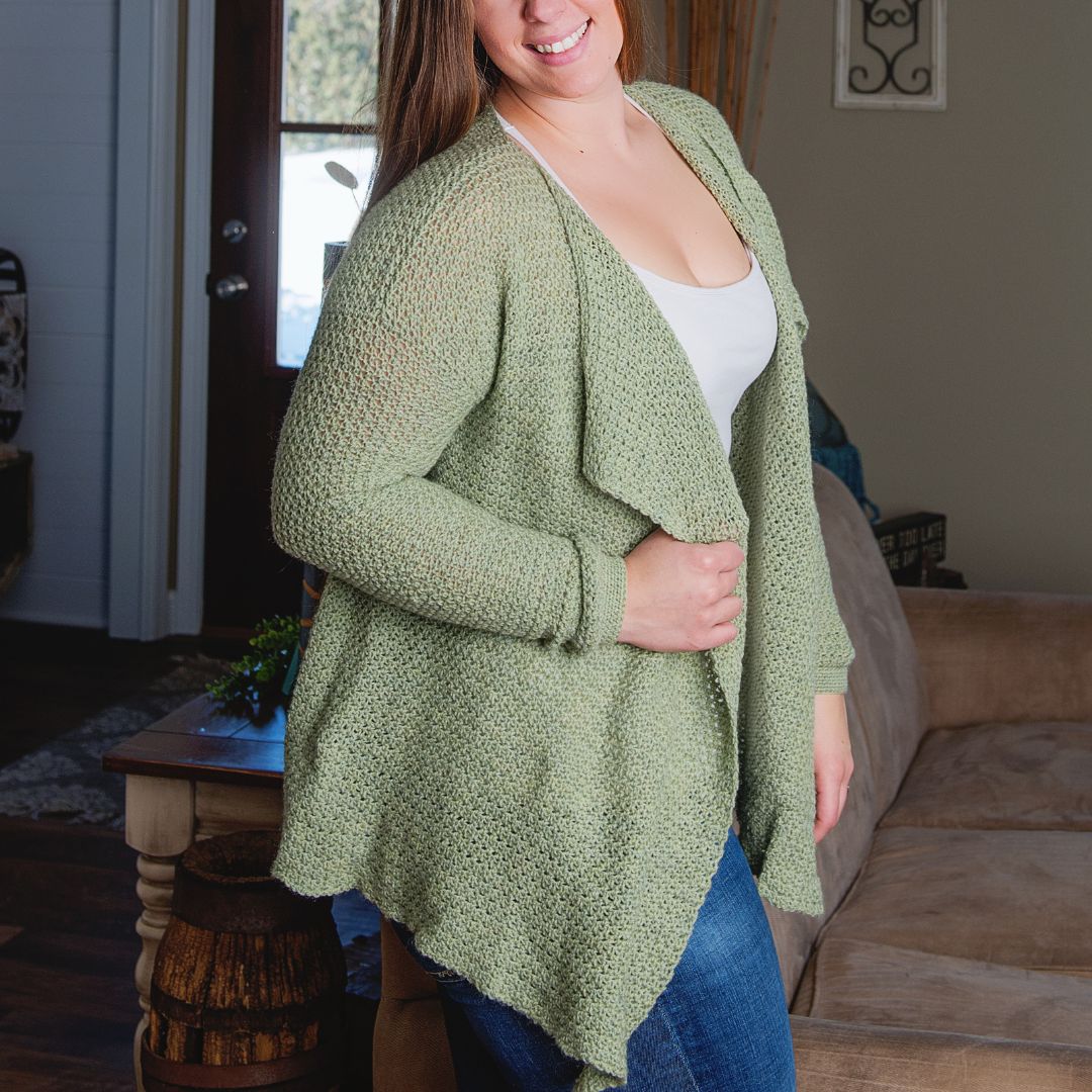 Calla Lily Cardigan PDF Crochet Pattern by Jessica Herr