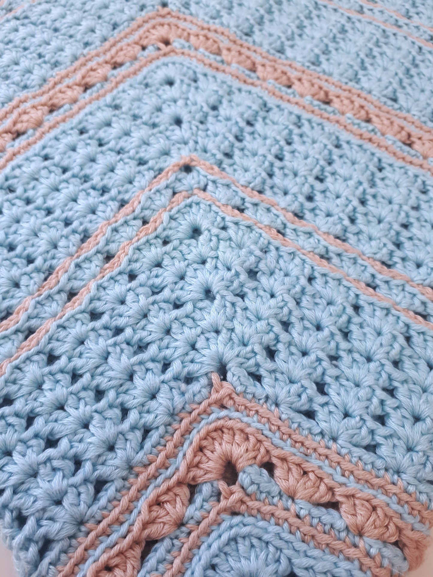 Ella's Lullaby Blanket Crochet Pattern by Agat Rottman
