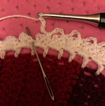 Load image into Gallery viewer, Mrs. Claus Shawl PDF Easy Crochet Pattern by Victoria Pietz
