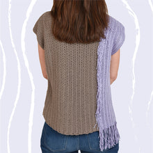 Load image into Gallery viewer, Never Enough Fringe Tee PDF Crochet Pattern by Mary Beth Cryan
