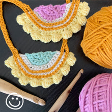 Load image into Gallery viewer, Eight Bobble Necklace PDF Crochet Pattern by Mary Beth Cryan
