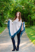 Load image into Gallery viewer, Sand Dunes Poncho Crochet PDF Pattern by Emilia Johansson
