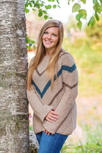 Load image into Gallery viewer, Cansiglio Dolman Sweater Crochet PDF Pattern by Rebekah Haas
