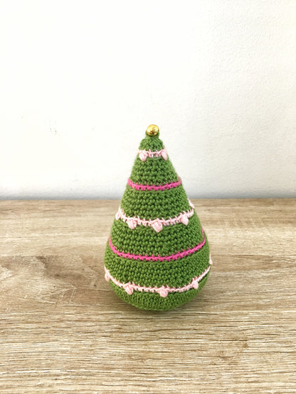 Tiny Lights Christmas Tree Crochet Pattern by Agat Rottman