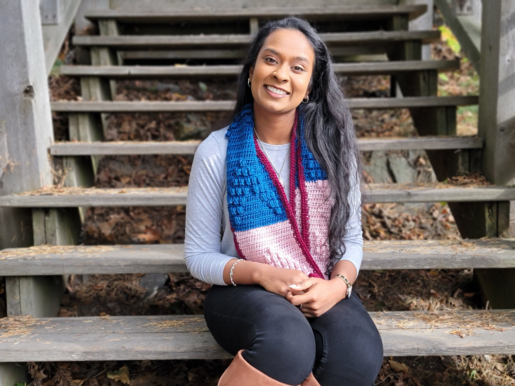 Arrow Cowl PDF Crochet Pattern by Megan Hicks