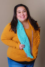 Load image into Gallery viewer, Arrow Cowl PDF Crochet Pattern by Megan Hicks
