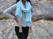 Load image into Gallery viewer, Autumn Ivy Wrap PDF Crochet Pattern by Rebekah Haas
