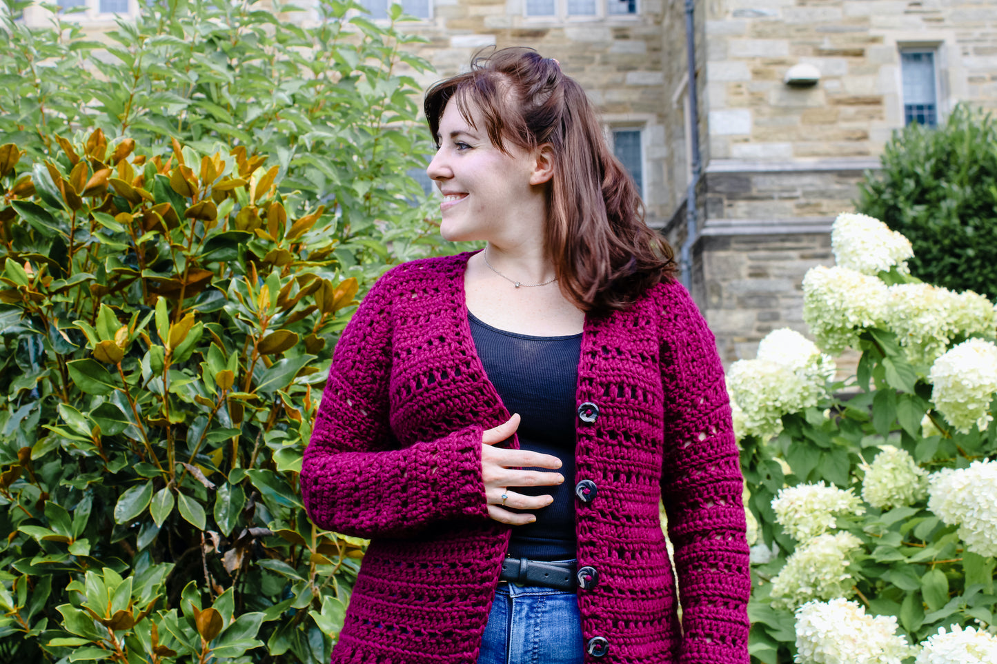 Autumn Sunrise Cardigan Crochet Pattern by Jessica Herr
