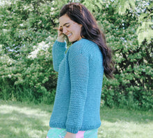 Load image into Gallery viewer, Bahama Breeze Cardigan PDF Crochet Pattern by Jessica Herr
