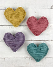 Load image into Gallery viewer, Valentine Hearts Crochet Garland Crochet Pattern by Nikki McMahon
