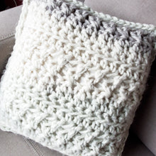 Load image into Gallery viewer, Earl Grey Accent Pillow Crochet PDF Pattern by Siobhan Kelley
