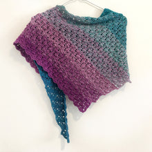 Load image into Gallery viewer, Flowers for Simone Shawl Crochet PDF Pattern by Agat Rottman
