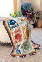 Load image into Gallery viewer, Teza Throw Blanket PDF Crochet Pattern by Jonah Larson
