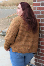 Load image into Gallery viewer, Maple Toffee Pullover Crochet PDF Pattern by Pamela Stark
