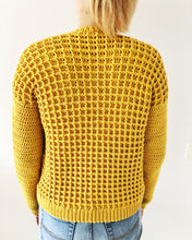 Load image into Gallery viewer, Honey Waffle Cardigan Crochet PDF Pattern by Emilia Johansson

