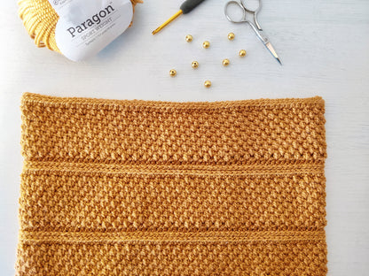 Cobblestone Path Cowl Crochet Pattern by Agat Rottman