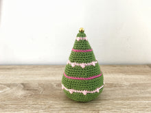 Load image into Gallery viewer, Tiny Lights Christmas Tree Crochet Pattern by Agat Rottman
