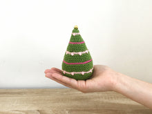 Load image into Gallery viewer, Tiny Lights Christmas Tree Crochet Pattern by Agat Rottman
