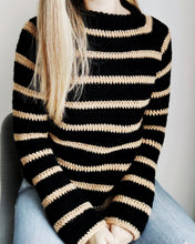 Load image into Gallery viewer, Monday Morning Sweater Crochet PDF Pattern by Emilia Johansson
