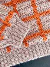 Load image into Gallery viewer, Fair and Square Sweater PDF Crochet Pattern by Mary Beth Cryan

