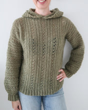 Load image into Gallery viewer, Peppercorn Tree Hoodie Crochet PDF Pattern by Emilia Johansson
