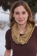 Load image into Gallery viewer, Veiled Hearts Cowl Crochet Pattern by Crystal Bucholz
