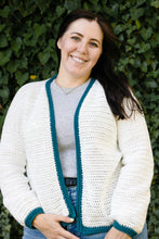Load image into Gallery viewer, Mysa Cardigan PDF Crochet Pattern by Jessica Herr
