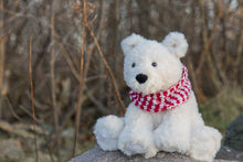 Load image into Gallery viewer, Peppermint the Polar Bear Crochet PDF Pattern by Crystal Bucholz
