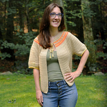 Load image into Gallery viewer, In Stitches Cardigan Crochet PDF Pattern by Mary Beth Cryan
