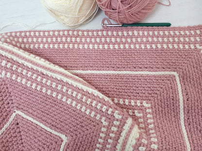 Samma's Blanket Crochet Pattern by Agat Rottman