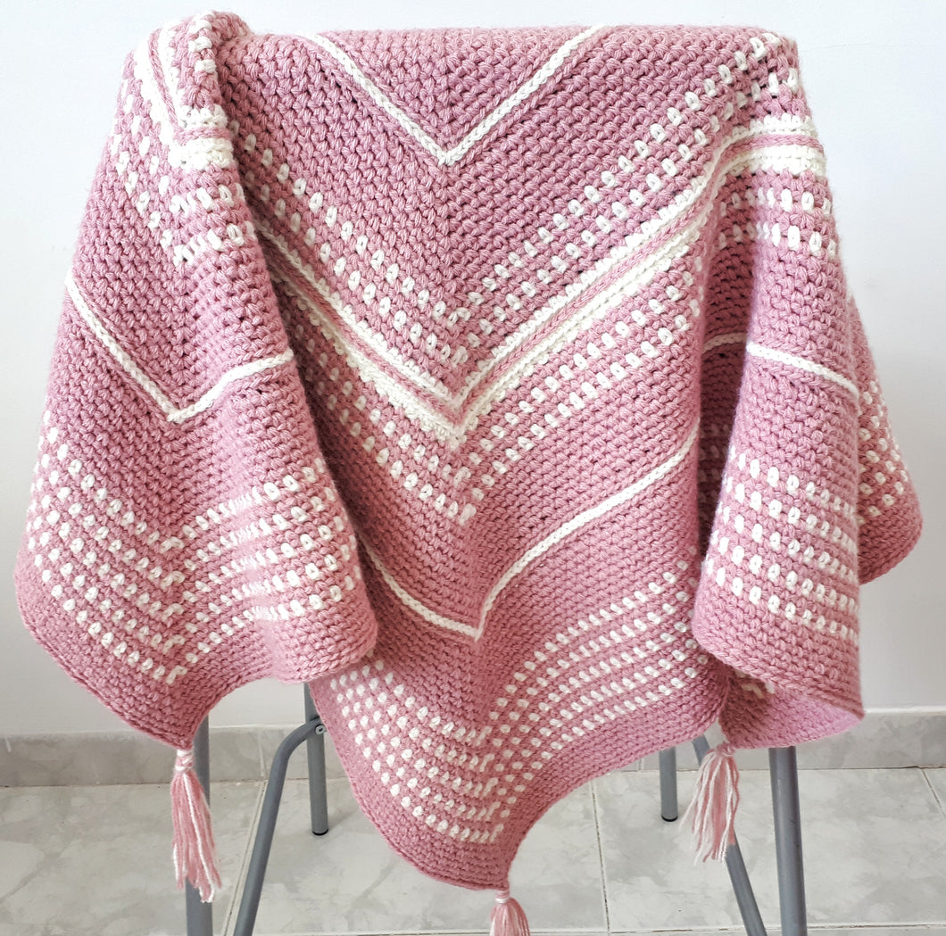 Samma's Blanket Crochet PDF Pattern by Agat Rottman