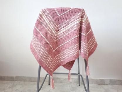 Samma's Blanket Crochet Pattern by Agat Rottman