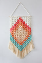 Load image into Gallery viewer, Boho Wall Hanging - Seascape Crochet PDF Pattern by Valerie Rodrigues
