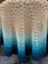 Load image into Gallery viewer, Footprints in the Sand Beach Shawl Crochet PDF by Victoria Pietz
