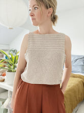 Load image into Gallery viewer, The Sika Tank Top PDF Crochet Pattern by Lois Floyd

