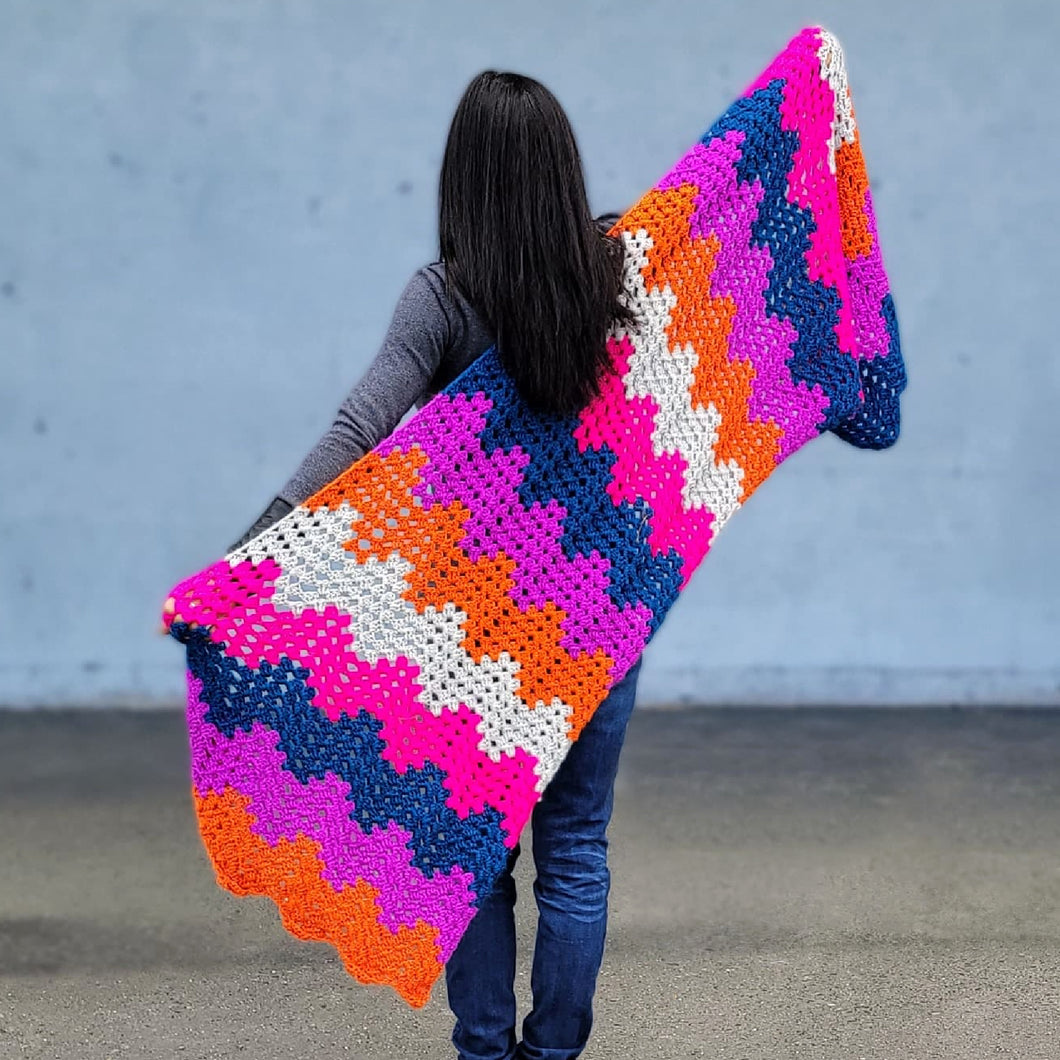 It's My Birthday Shawl PDF Crochet Pattern by Jennifer Dickerson