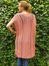 Load image into Gallery viewer, Ariel Summer Cardigan Crochet PDF Pattern by Hortense Maskens
