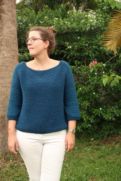 Bonbon Cardigan Knit PDF Pattern by Hortense Maskens