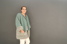 Load image into Gallery viewer, Apricity Cardigan PDF Knit Pattern by Hortense Maskens
