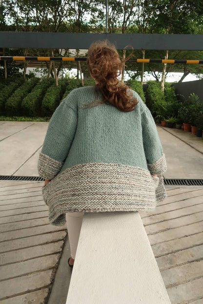 Apricity Cardigan PDF Knit Pattern by Hortense Maskens