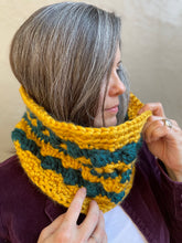 Load image into Gallery viewer, Monte Cowl Crochet PDF Pattern by Crystal Marin
