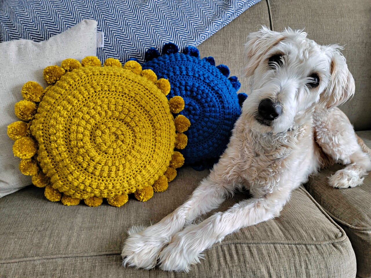 Donut Pillow - Colorful Christine