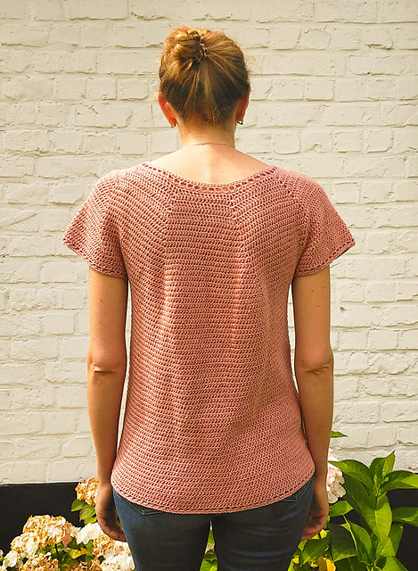 Julia Top Crochet Pattern by Hortense Maskens