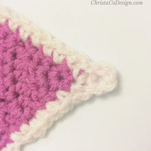 Load image into Gallery viewer, Heart Gift Card Holder Crochet Pattern by Crystal Marin
