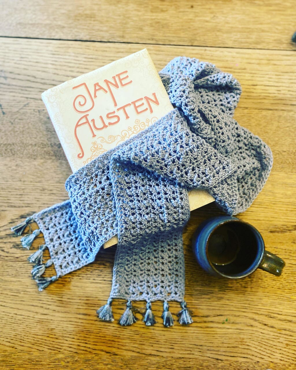 Elinor's Stole PDF Crochet Pattern by Joanna Lilly