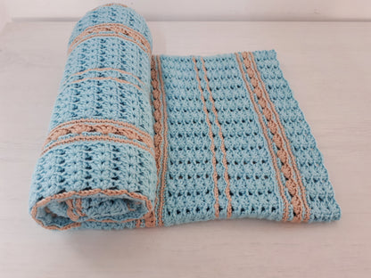 Ella's Lullaby Blanket Crochet Pattern by Agat Rottman