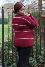 Load image into Gallery viewer, Forever Winter Cardigan PDF Crochet Pattern by Jessica Herr
