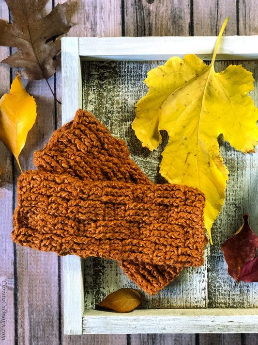 Pinerolo Fingerless Gloves Crochet Pattern by Crystal Marin